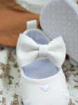dojenčkovi čevlji, udobje, varnost, elegance, prvi koraki, visokokakovostni materiali, mašnica, roza