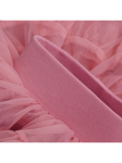 Nežno Roza PettiSkirt Krilo za Deklice, tila, večplastnost, elastična guma, 100% poliamid, 96% bombaž, slovenske matere, različne priložnosti, svoboda gibanja, idealno prileganje