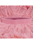 Nežno Roza PettiSkirt Krilo za Deklice, tila, večplastnost, elastična guma, 100% poliamid, 96% bombaž, slovenske matere, različne priložnosti, svoboda gibanja, idealno prileganje
