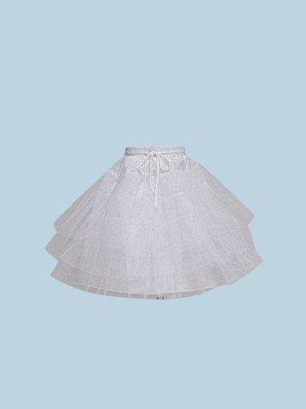 tilno spodnje krilo, bela krinolina za deklice, spodnje krilo za obhajilo, spodnje krilo za ples, elegantna spodnja krila, otroška krinolina, push-up krilo