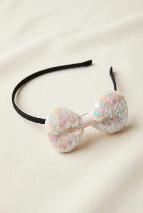 Trak za glavo "SparkleBow" za deklice, visokokakovostni materiali, raznolikost modelov, eleganten dizajn, vsakodnevna igra