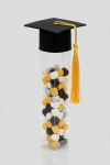 tuba za diplomo z akademsko čepico, komplet 6 kosov, dodatki za diplomo, ZOYA Fashion